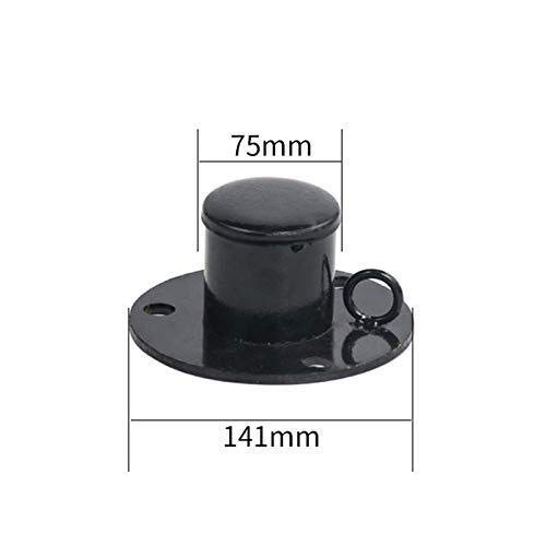 Removable Parking Barrier Lock - 50 x 7.6cm Manual Bollard for Road & Driveway Security | Durable Car Block Interceptor for Parking Lots, Garages & Private Properties