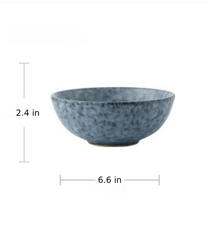 Premium Azur Stoneware Ceramic Dinnerware Set - Elegant Blue Glazed Plates, Bowls & Mugs - Durable Dishware for Everyday Use & Special Occasions - Perfect for Home Dining, Restaurant, and Gift Giving