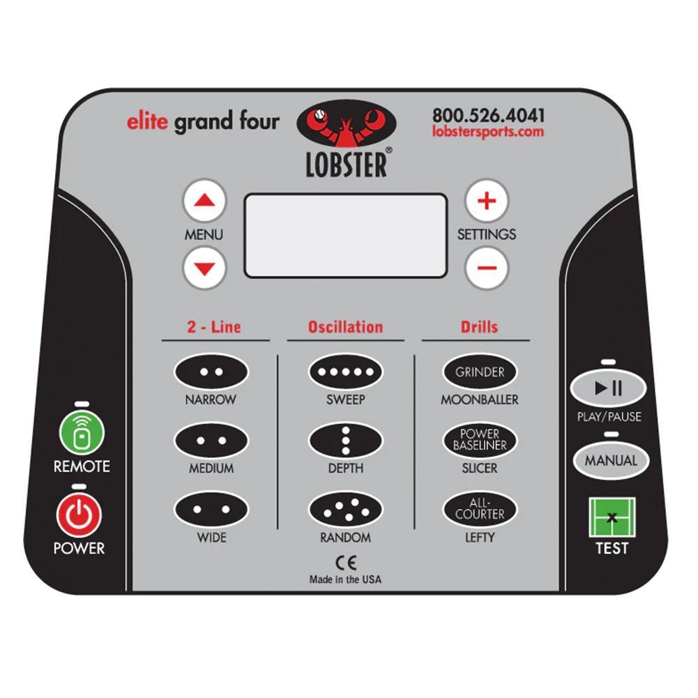 Elite Grand Four 20-Function Remote Control - Universal TV Remote with Backlit Buttons for Easy Use in Dark Rooms - Perfect for Living Room, Bedroom, and Home Theater