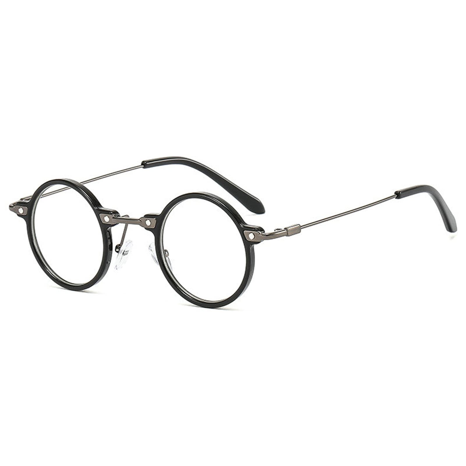 Photochromic Bifocal Reading Sunglasses for Women & Men - Round Transition Glasses with Small Frame for UV Protection & Glare Reduction - Perfect for Outdoor Reading, Driving, and Daily Activities