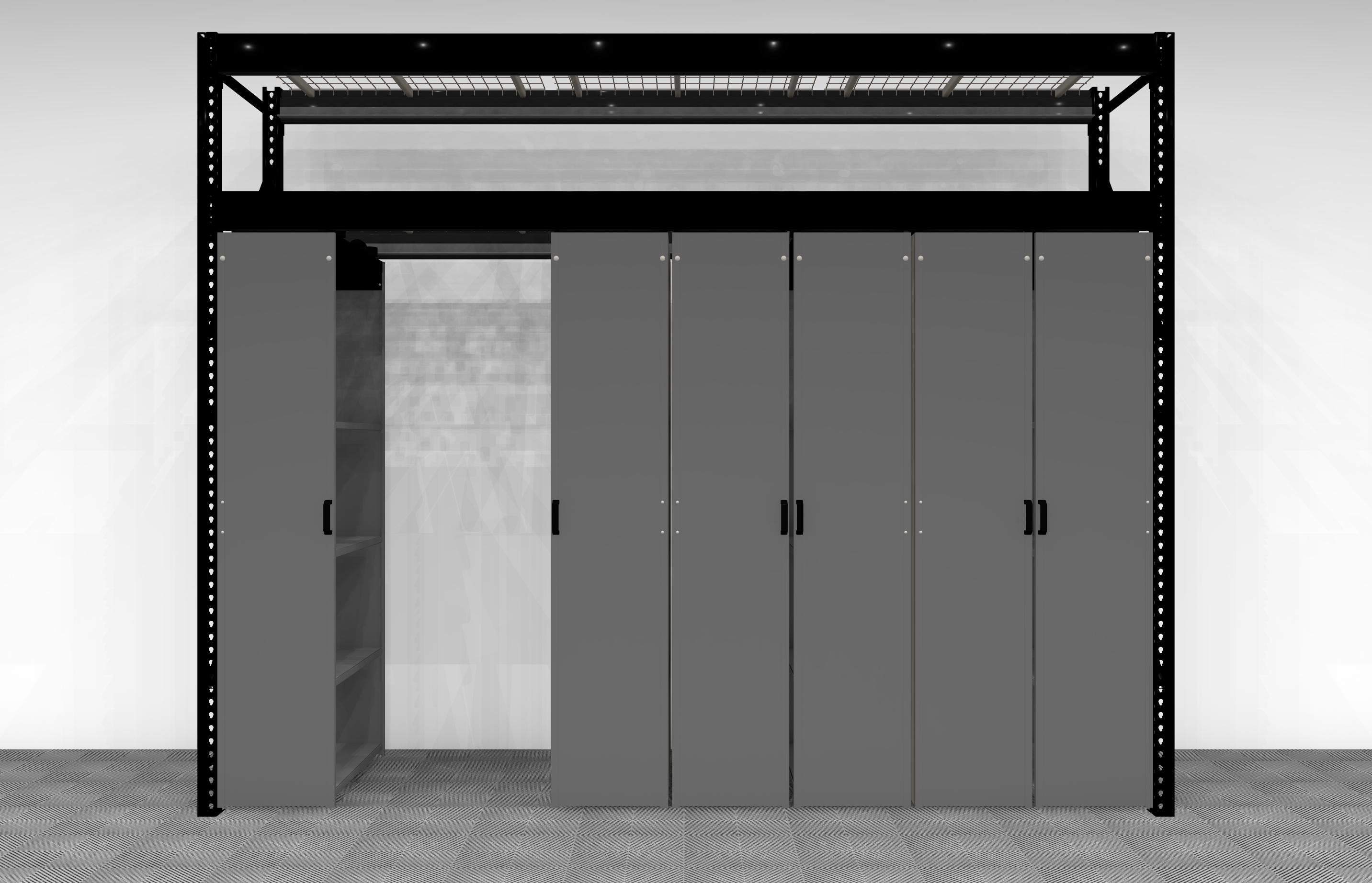 Levrack Heavy Duty Storage Shelving Units - Durable Metal Shelves for Garage, Warehouse & Home Organization