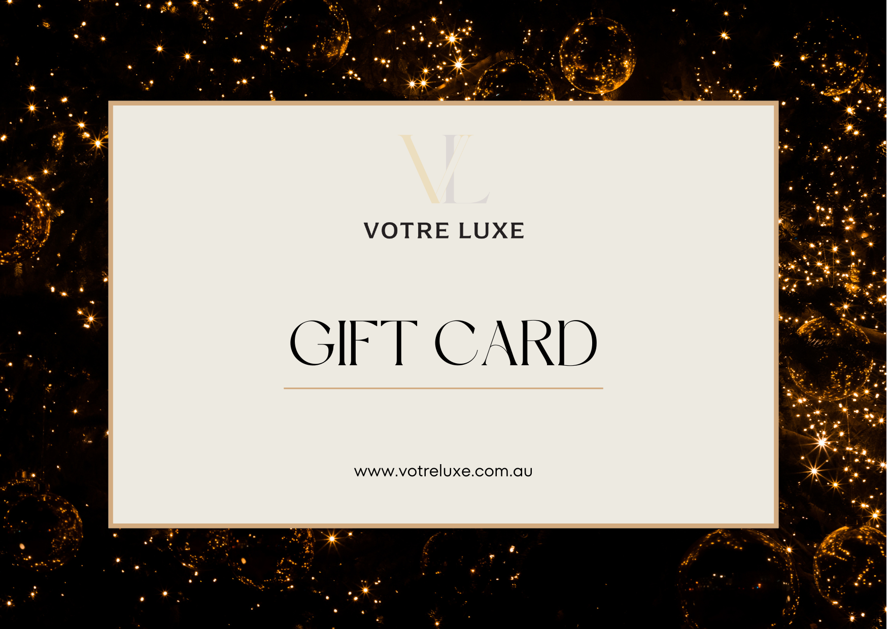 Luxury Gift Card for Special Occasions - Perfect for Birthdays, Anniversaries & Holidays | Premium Present Idea