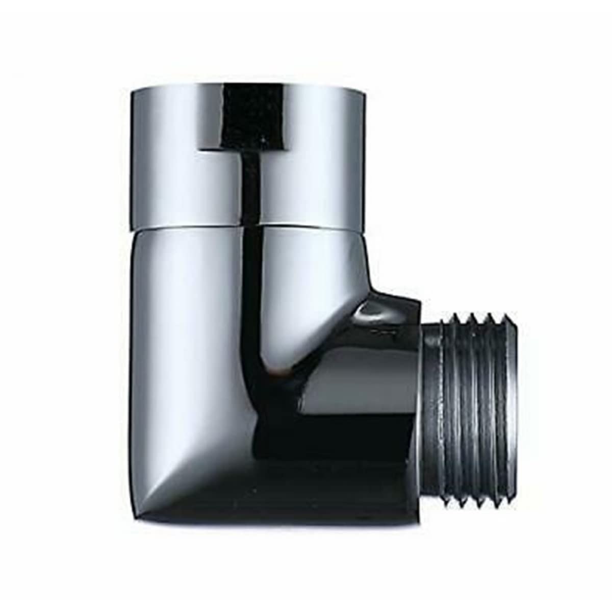 90 Degree Shower Head Elbow Adapter - Wall Mount & Handheld Shower Head Extension Connector for Bathroom & RV Use - Durable 360° Swivel Joint for Easy Installation & Adjustable Spray Angles