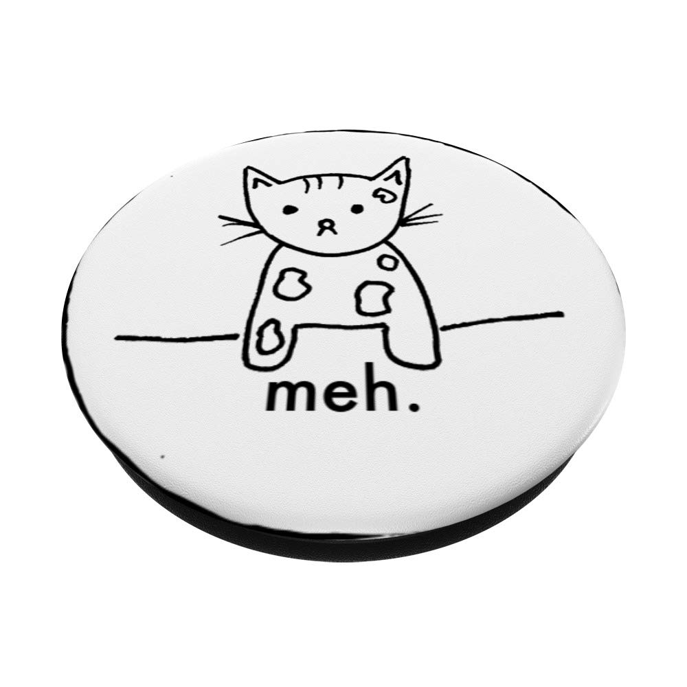 Meh Cat Graphic Tees & Hoodies by TGR - Funny Casual Wear for Cat Lovers & Relaxing at Home