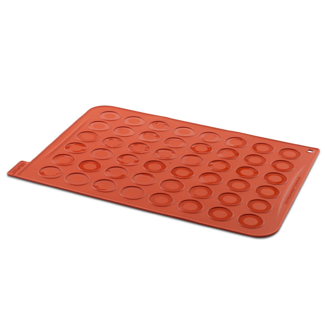 Non-Stick Silicone Macaron Baking Mat with 48 Cavities - Perfect for French Macarons, Cookies & Pastries - Ideal for Home Bakers & Professional Kitchens