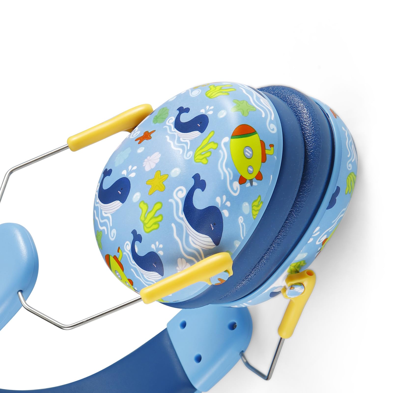PandaEar Kids Noise Cancelling Headphones - 28dB NRR Hearing Protection Earmuffs for Autism, Children & Toddlers - Perfect for Airplanes, Concerts, Fireworks & Sensory Sensitivity Relief