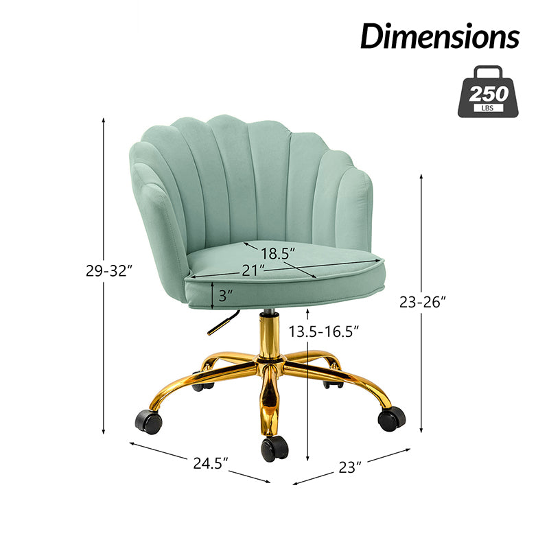Ergonomic Mesh Office Chair with Adjustable Height and Lumbar Support - Perfect for Home Office, Gaming, and Workspace Comfort