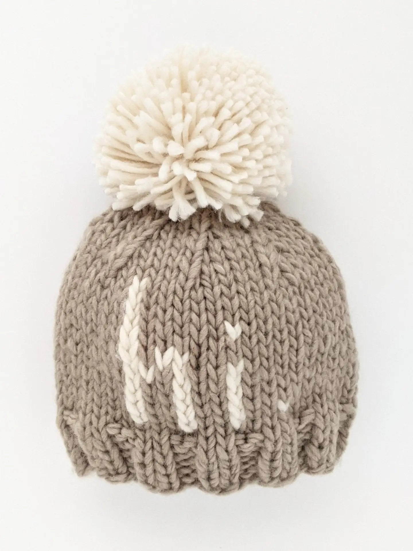 Pebble Brown Knit Beanie Hat for Men & Women - Soft Winter Warm Hat for Outdoor Activities, Hiking, Skiing & Casual Wear