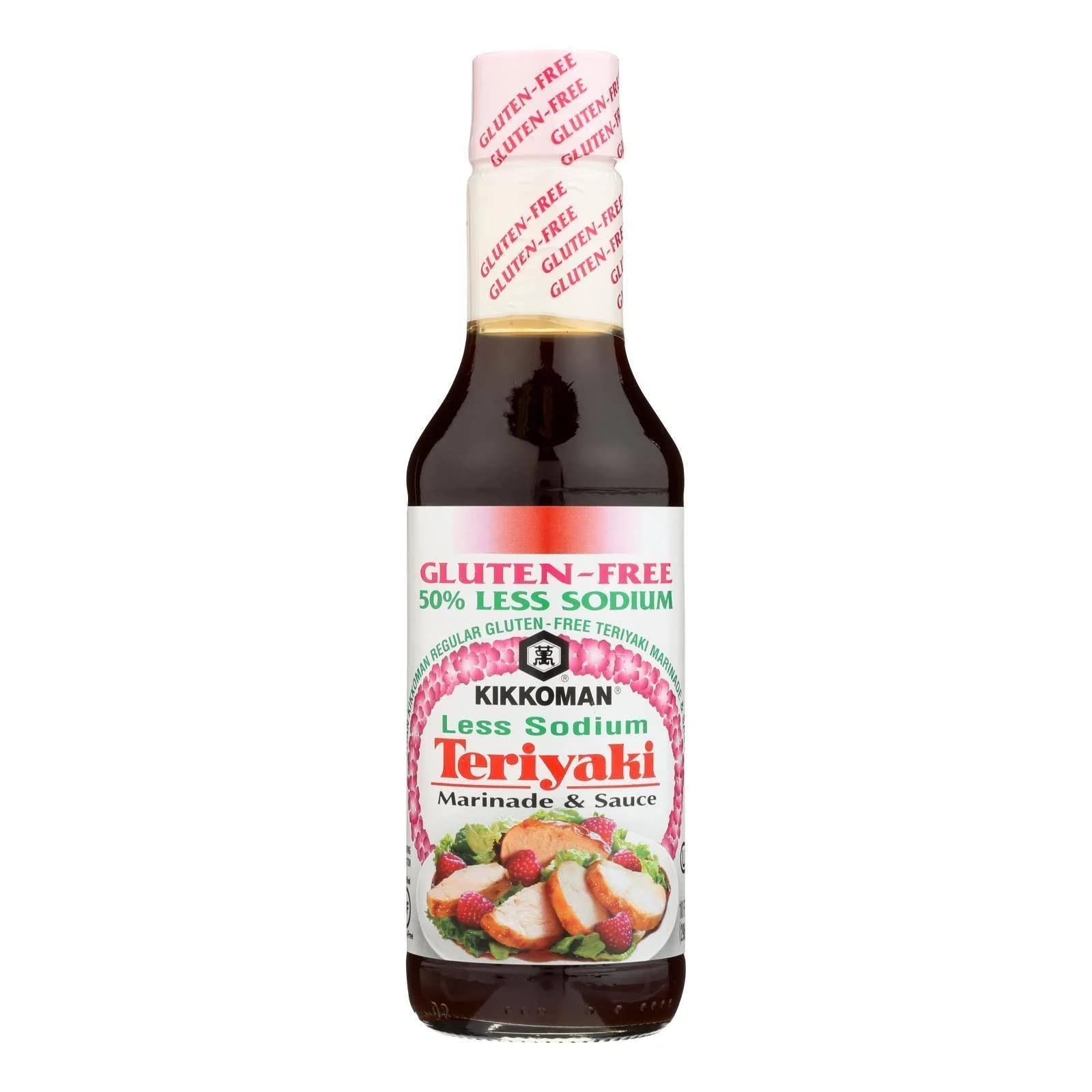 Kikkoman Gluten Free Teriyaki Sauce - 10 oz Bottle | Premium Japanese Marinade for Grilling, Stir-Fry & Dipping | Perfect for Chicken, Beef & Vegetables