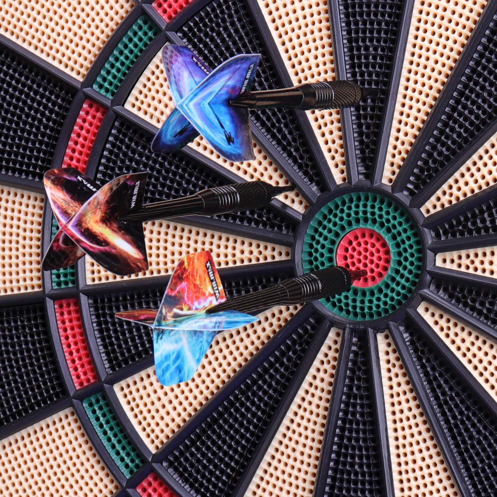 Electronic Dart Board LED Digital Dartboard Set with Cabinet - 12 Soft Tip Darts for Adults | Perfect for Game Rooms, Bars, and Home Entertainment