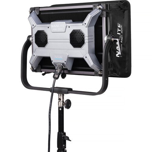 Nanlite Alien 300C RGBWW LED Panel with Softbox & Eggcrate - Professional Studio Lighting for Photography, Videography, and Live Streaming