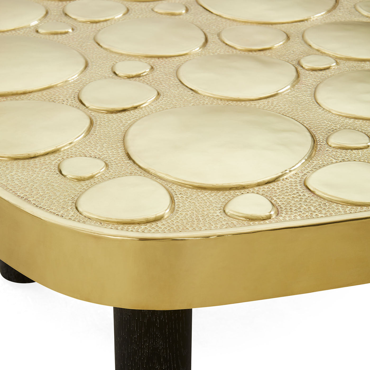 Modern Reform Pebble Cocktail Table - Sleek Round Coffee Table for Living Room, Lounge & Office - Perfect for Small Spaces & Contemporary Decor