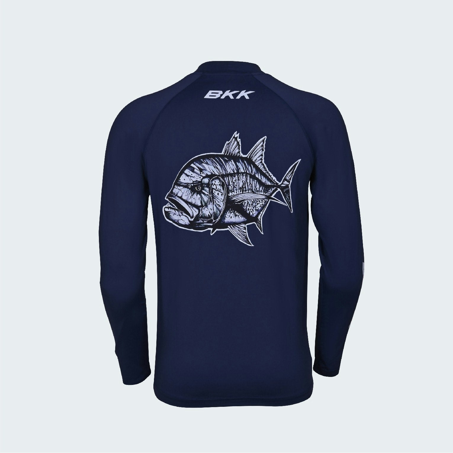 BKK Men's Long Sleeve Performance Shirt - Moisture Wicking, Breathable & UV Protection for Running, Hiking & Outdoor Activities