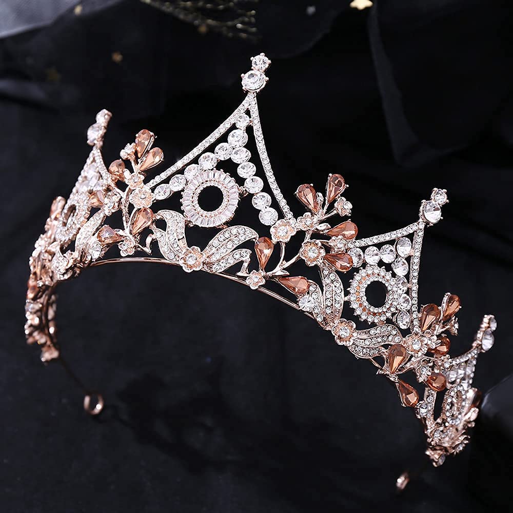 Luxury Rhinestone Bridal Crown Headband - Alloy Wedding Hair Accessories for Women | Perfect for Brides, Birthday Parties & Special Occasions