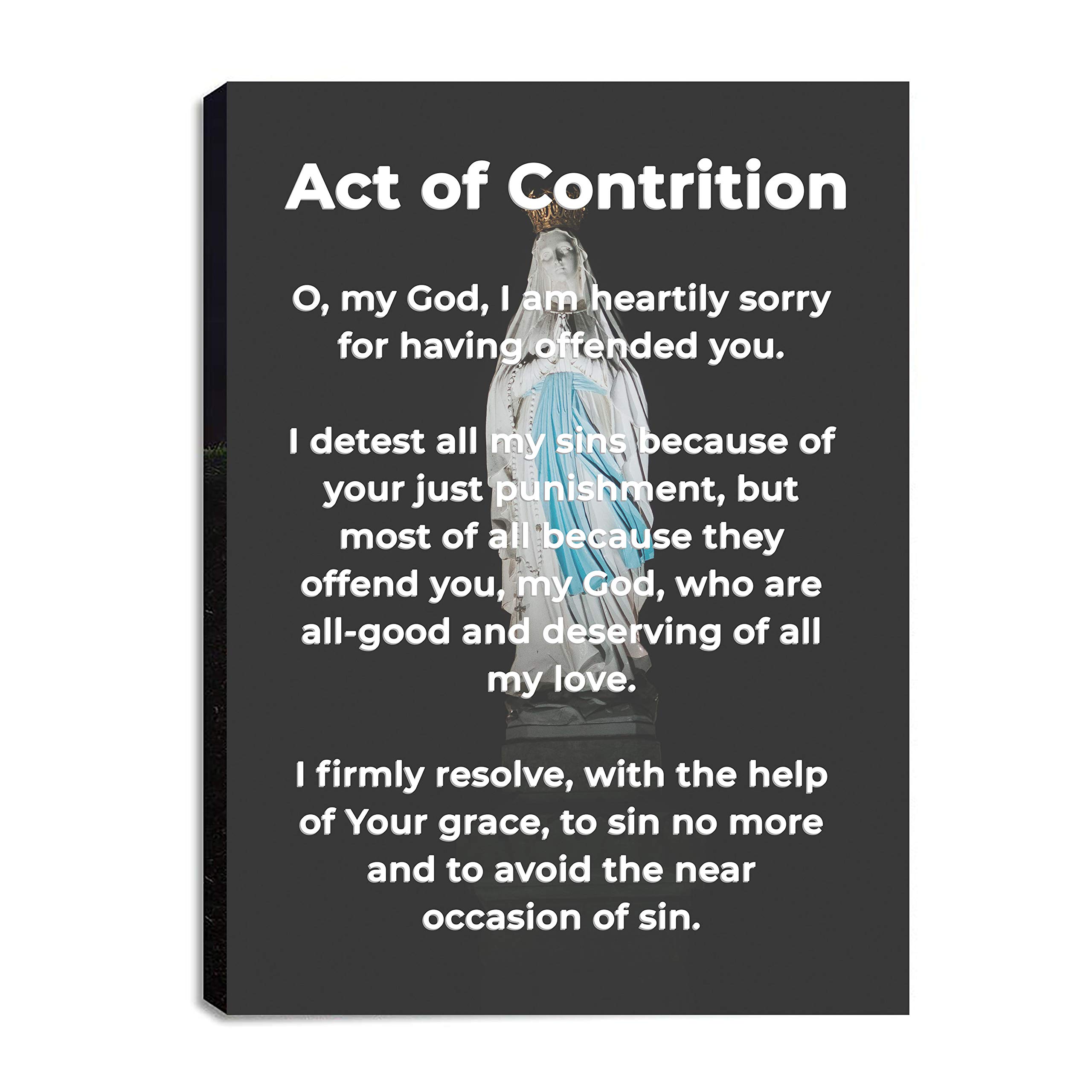 30x40in Christian Canvas Wall Art with Bible Verses & Prayers - Religious Home Decor for Living Room, Bedroom & Kitchen - Ready to Hang Inspirational Scripture Artwork for Prayer Spaces & Faith-Based Interiors