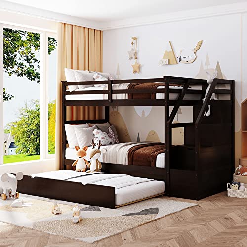 Espresso With Trundle and Storage