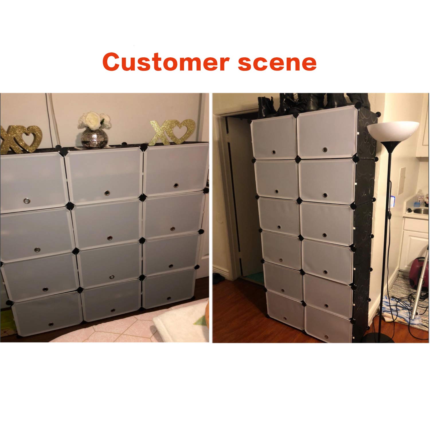 KOUSI Portable Shoe Rack Organizer - 144 Pairs Expandable Tower Shelf Storage Cabinet Stand for Heels, Boots & Slippers | Space-Saving Closet & Entryway Organization Solution (Black)
