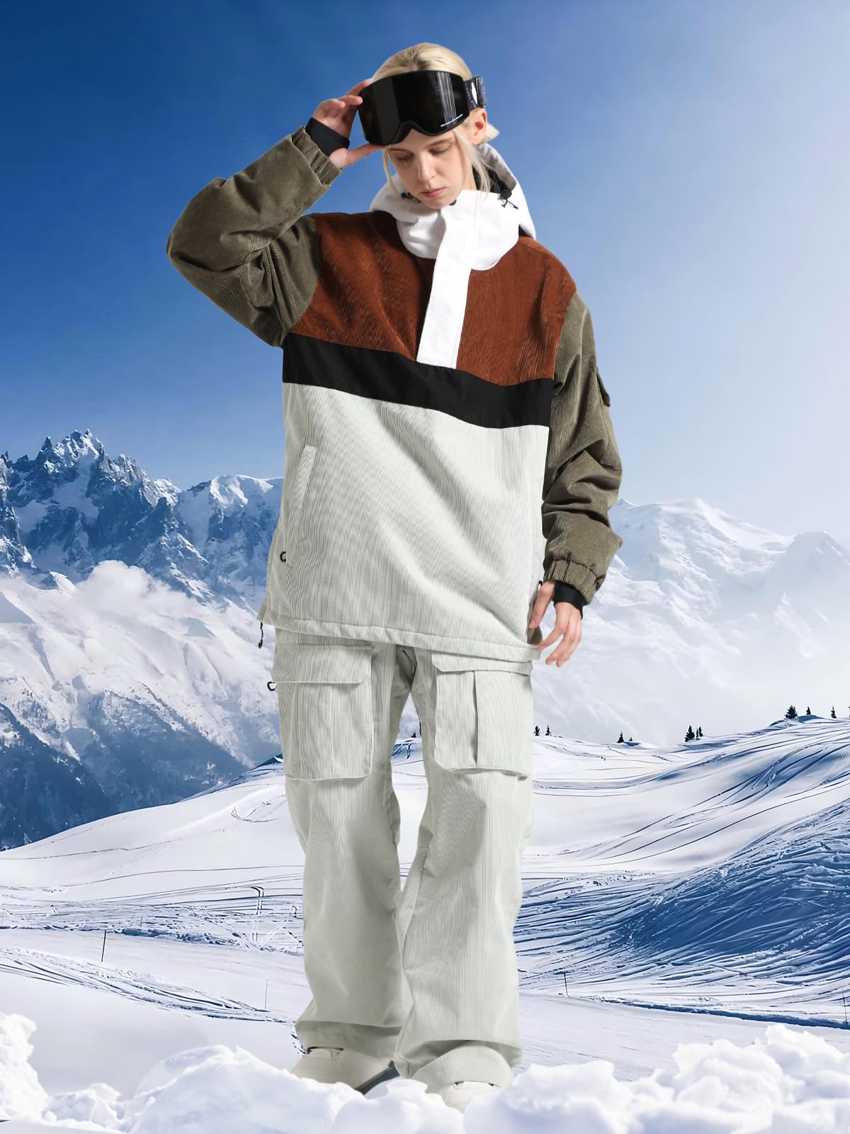 Waterproof Windproof Ski Jacket for Women & Men - Insulated Snowboard Coat for Skiing, Snowboarding & Winter Sports - Perfect for Cold Weather & Outdoor Adventures