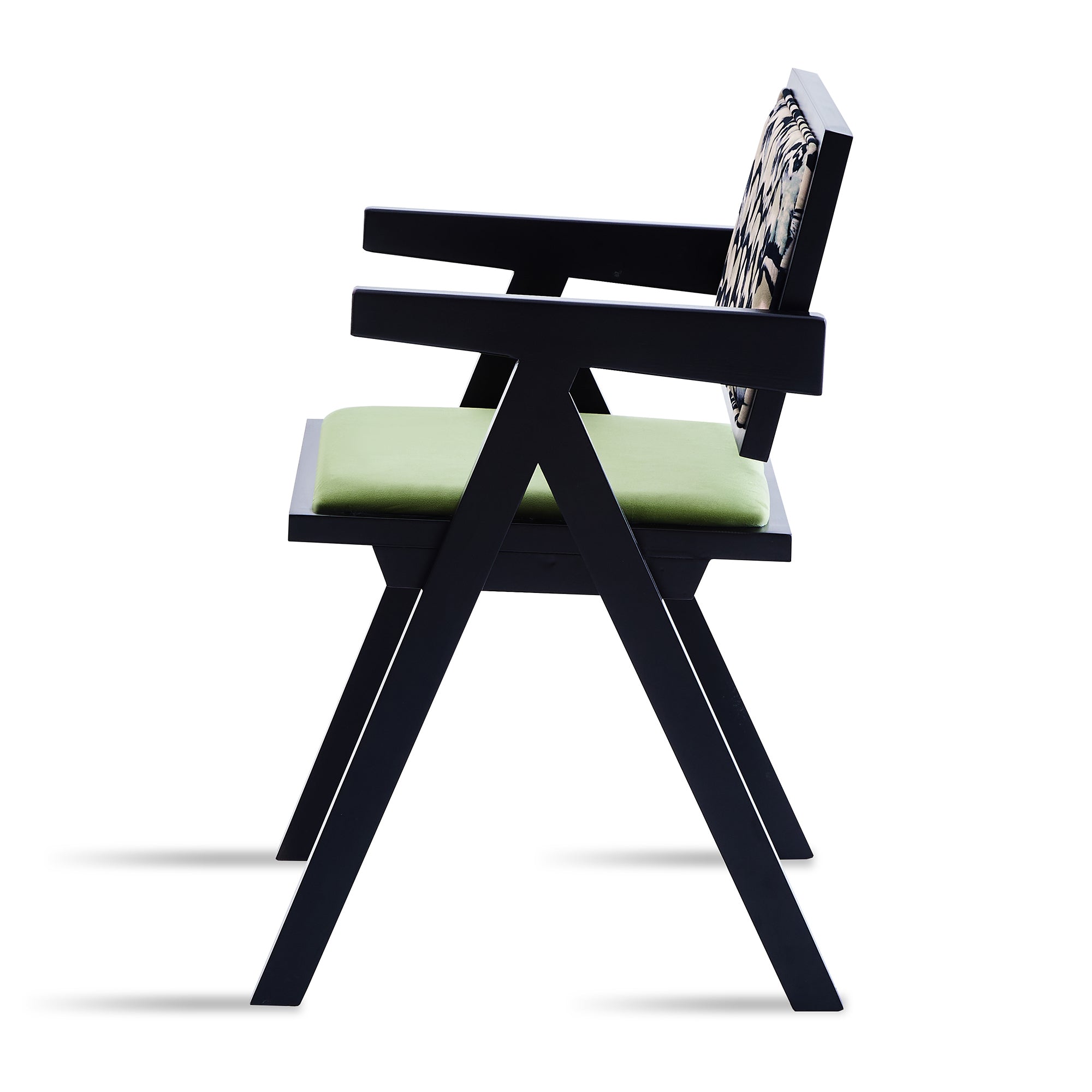 Solid Wood Dining Chairs with Armrests - Natural Rubber Wood & Rattan Woven Design for Kitchen, Dining Room, or Outdoor Patio