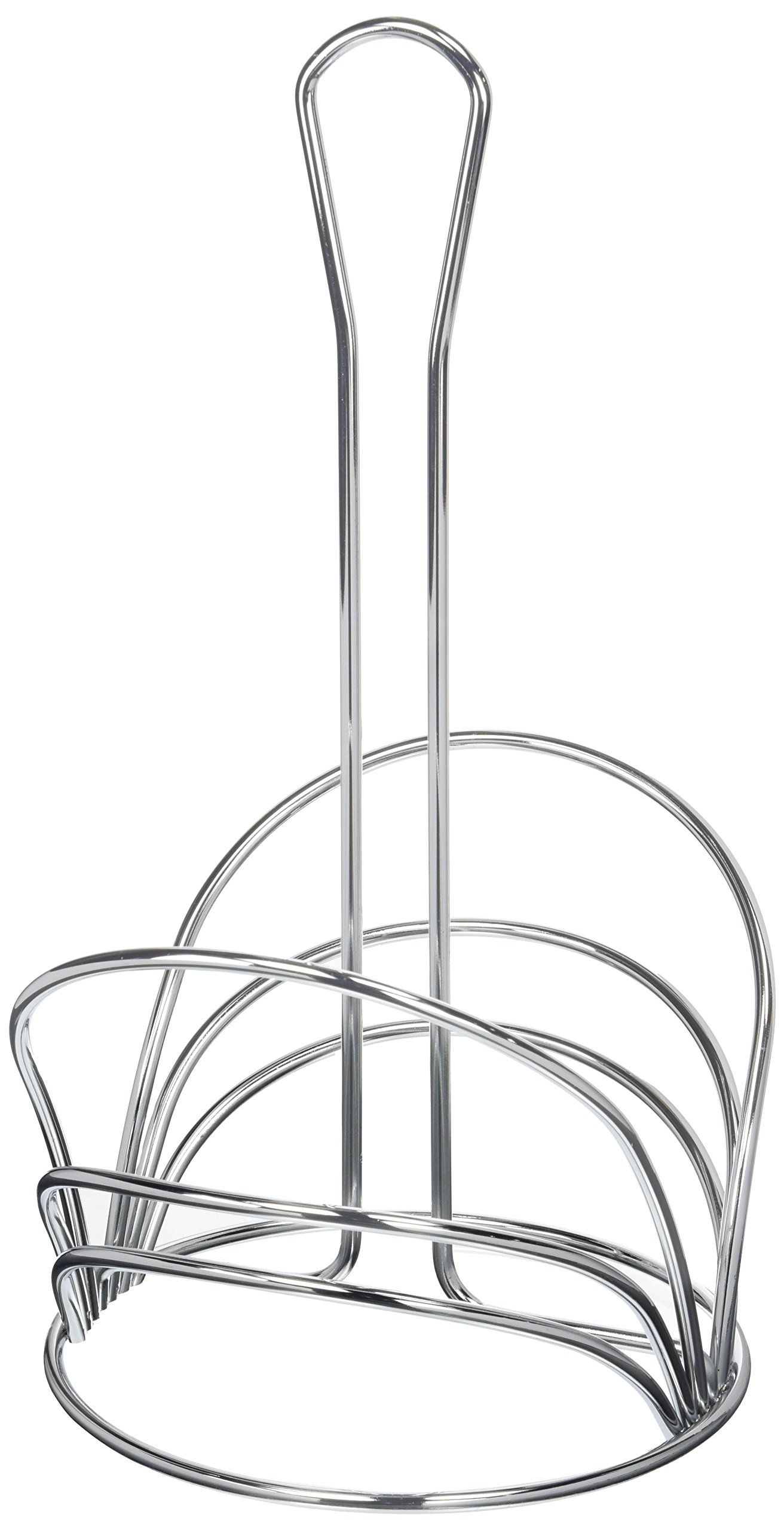 Chrome Flower Paper Towel Holder - Stylish Kitchen Organizer for Countertop Decor & Gadget Storage | Perfect for Home, Office, and Restaurant Use