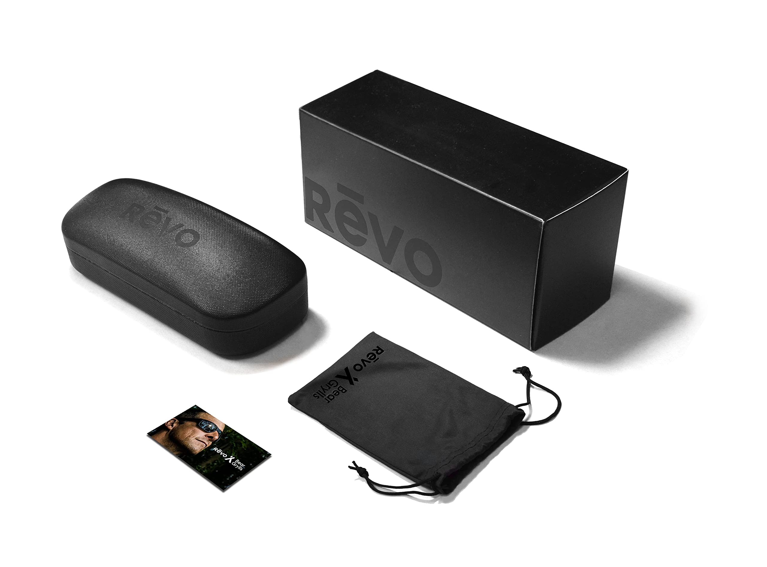 Revo Polarized Sunglasses - Bendable Wrap Frame for Sports & Outdoor Activities - UV Protection for Running, Cycling, and Driving