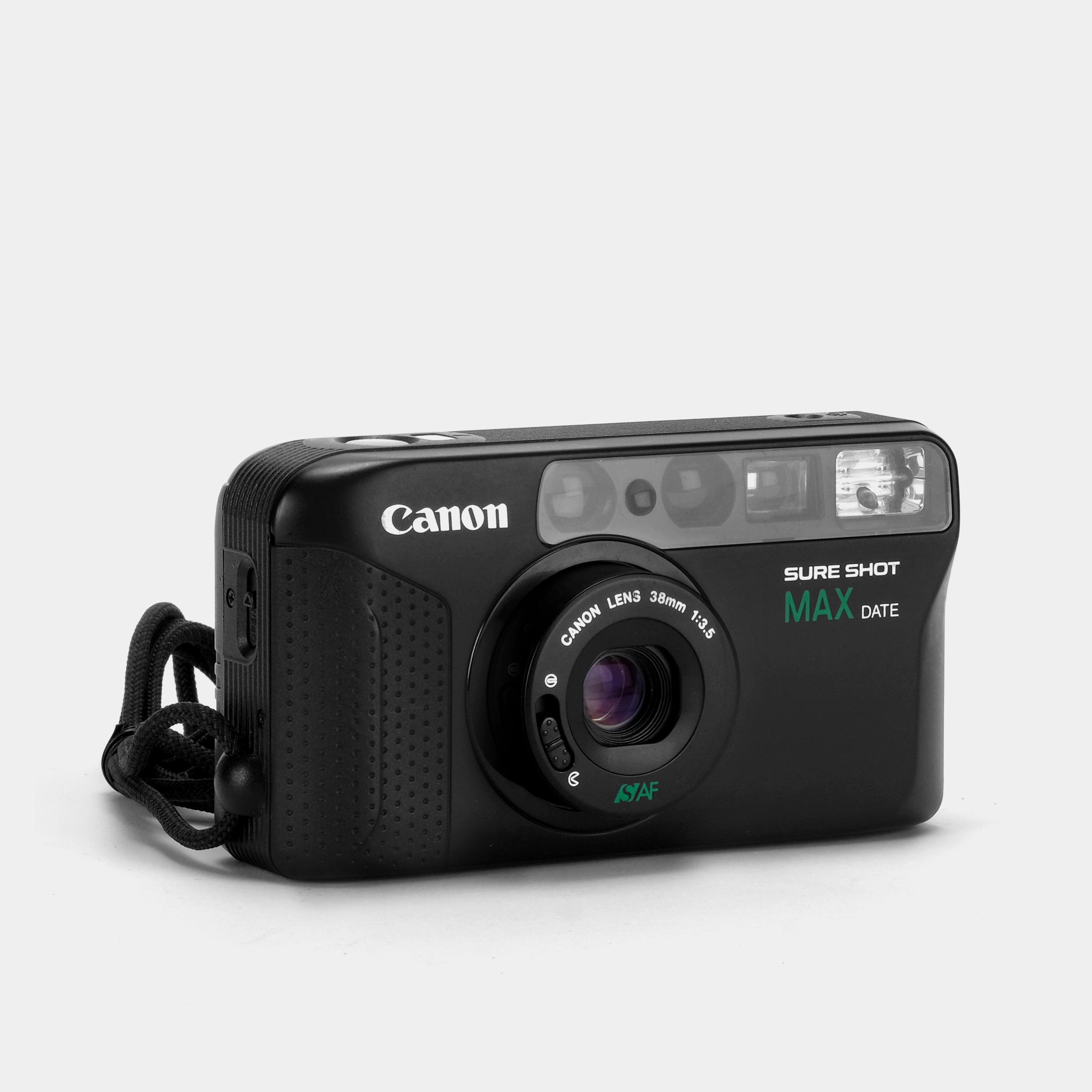 Canon Sure Shot Max Date 35mm Film Camera - Vintage Point & Shoot Camera with Date Function | Perfect for Travel, Street Photography & Film Enthusiasts