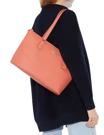 Coach Gallery Tote Bag - Premium Leather Handbag for Women | Work, Travel & Everyday Use