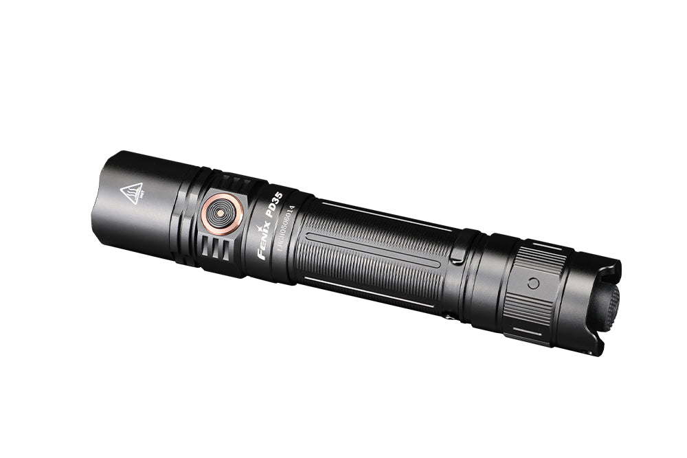 Fenix PD35 V3.0 Tactical Flashlight - 1700 Lumens High Power LED, Rechargeable EDC Torch for Camping, Hiking & Emergency Use
