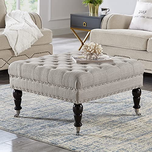 Linen-ottoman