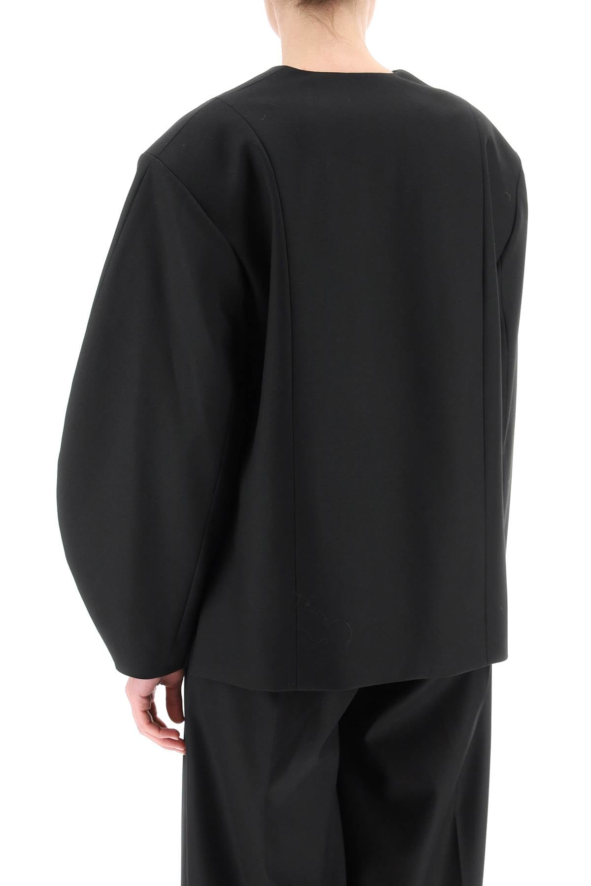 By Malene Birger 'Gardis' Bouffant Sleeve Blazer - Elegant Women's Office Jacket for Work & Business Meetings