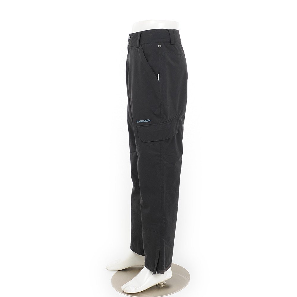 Armada Union Insulated Winter Pants for Men - Medium, Black - Waterproof & Windproof Snow Pants for Skiing, Hiking & Cold Weather Outdoor Activities