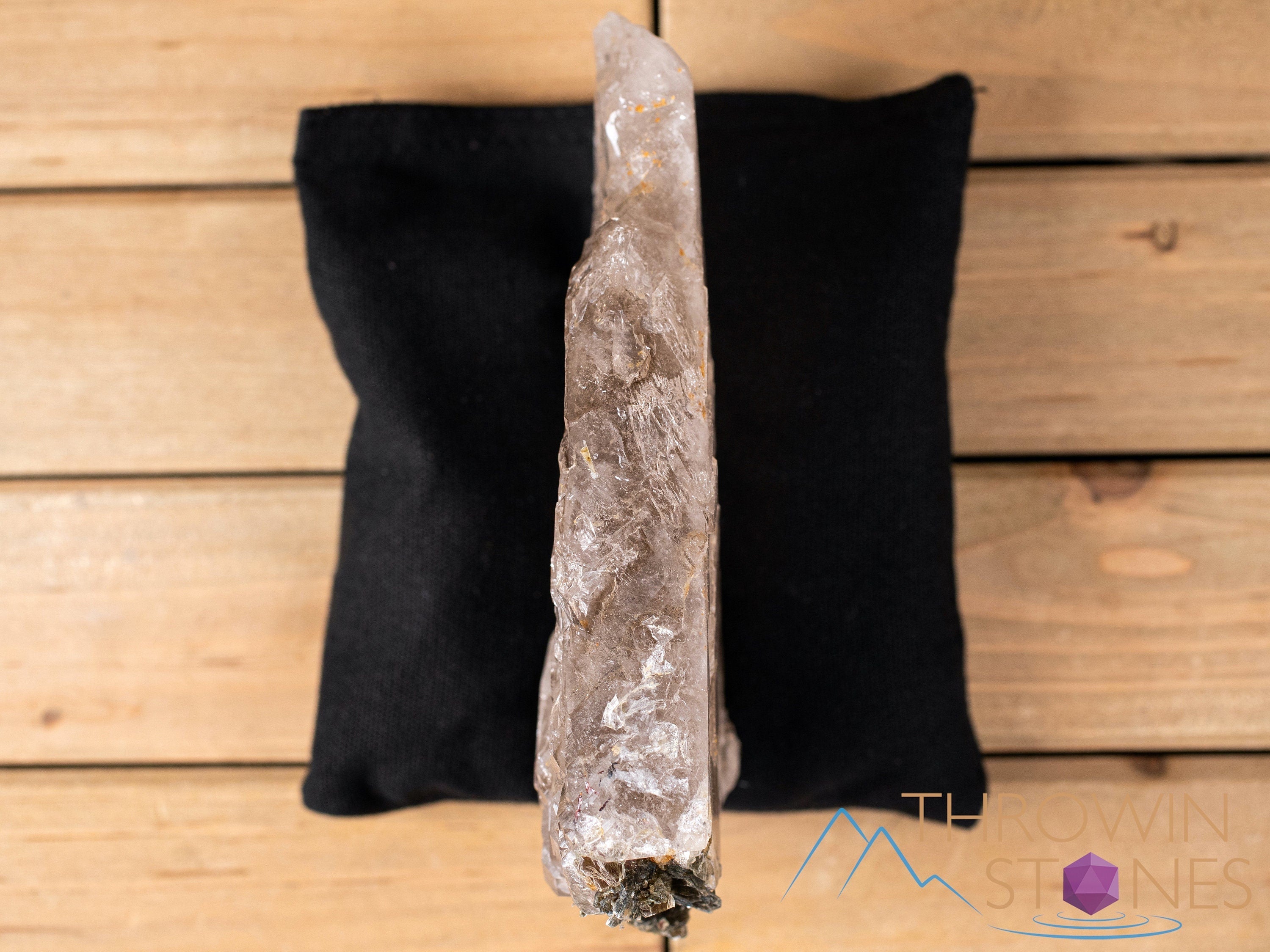 Raw Elestial Quartz Crystal - Large Natural Stones & Minerals for Home Decor, Healing, Meditation & Unique Gifts (40647) | Spiritual Healing Crystals, Feng Shui Decor, Yoga Meditation Accessories