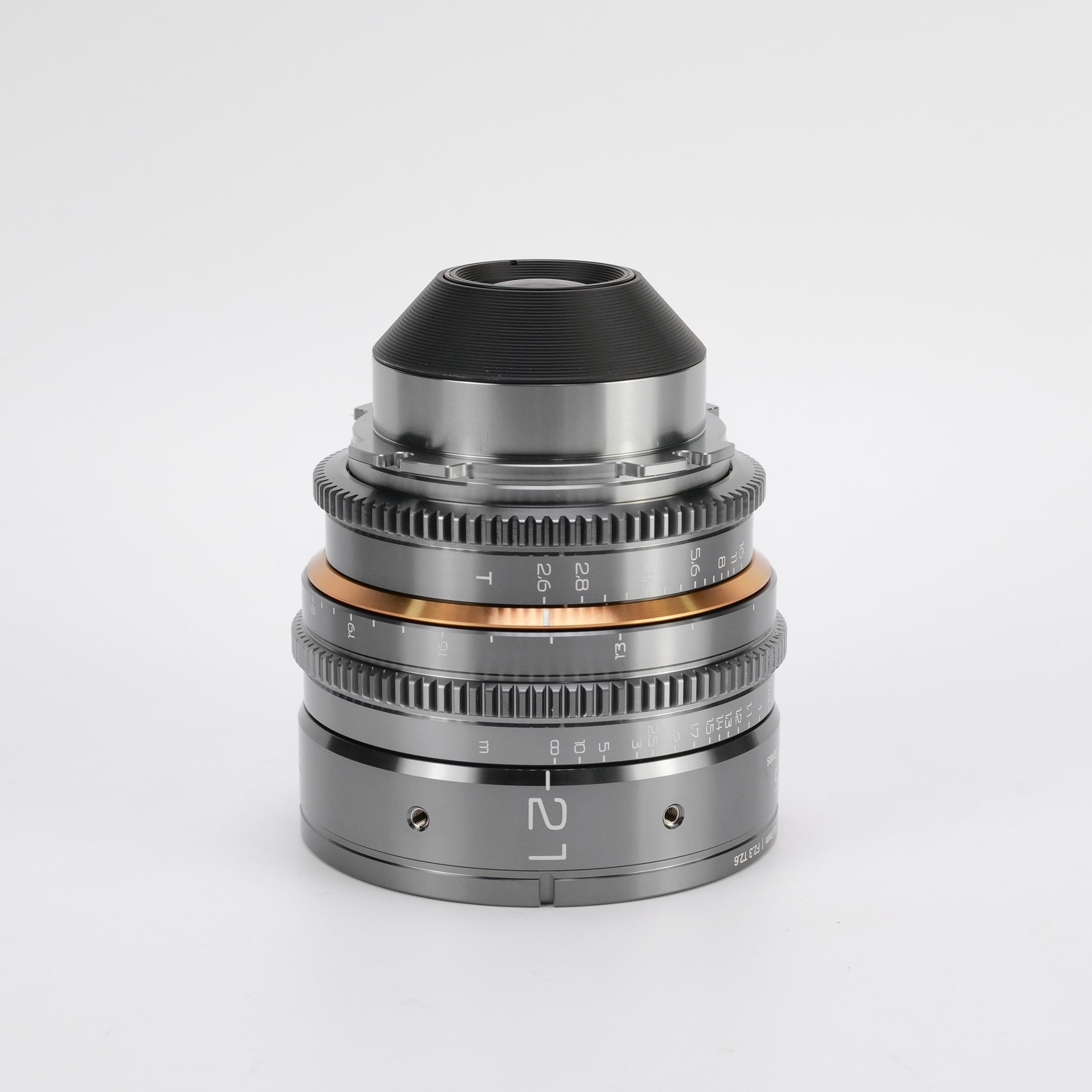 DULENS APO Mini Prime 21mm f/2.8 Manual Focus Lens for Sony E Mount - Compact & Lightweight Gray Cinema Lens for Travel, Vlogging & Street Photography