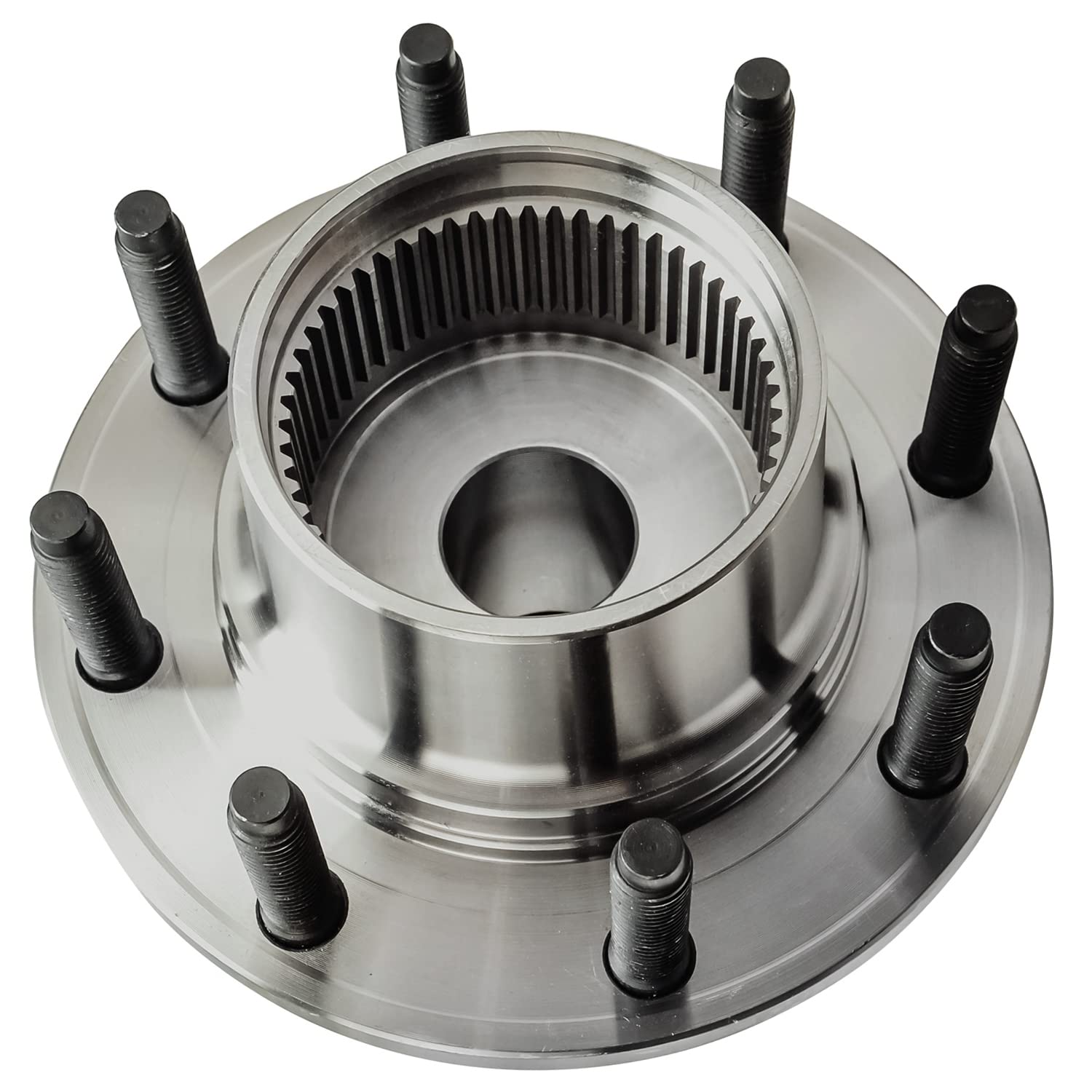 Detroit Axle Front Wheel Bearing Hub Assembly Set for 1999 Ford F-250 F-350 Super Duty - 2 Wheel Bearings & Hubs Replacement - Perfect for Off-Roading, Towing & Heavy-Duty Truck Maintenance