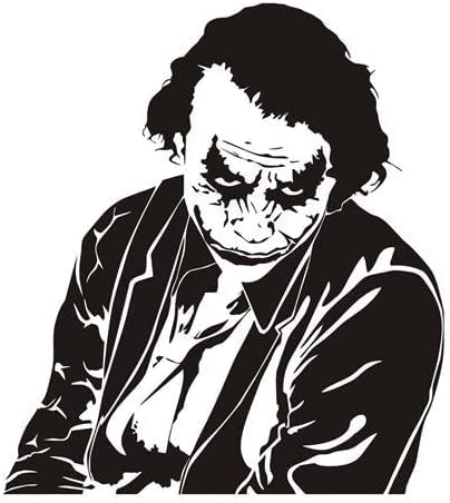 Joker Decal Sticker - High-Quality Peel & Stick Graphic for Cars, Trucks, SUVs, Laptops, Walls & Windows | Perfect for Auto Customization, Home Decor & Personalizing Devices