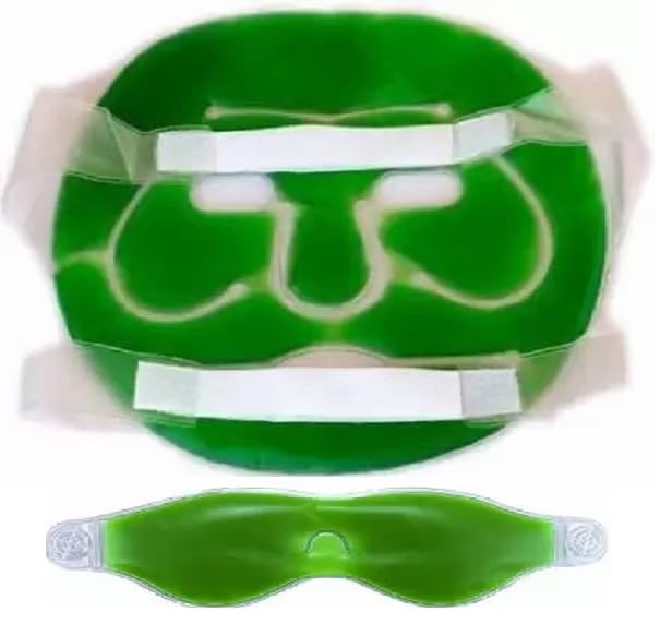 Elecsera Aloe Vera Gel Face Mask - Cooling Hydration for All Skin Types (100ml) | Perfect for Sunburn Relief, Daily Skincare & Spa Treatments