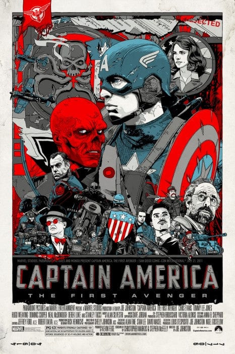 Captain America SDCC Exclusive Collectible Figure - Limited Edition Marvel Comic Con Action Figure for Display & Gifts
