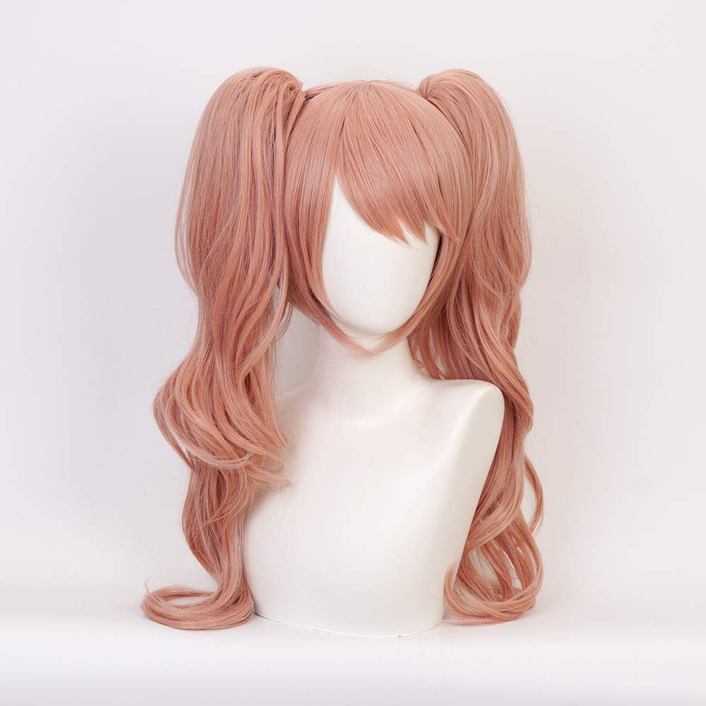 OSIAS Junko Enoshima Anime Cosplay Wig with Free Cap - Perfect for Danganronpa Costume, Conventions & Cosplay Events