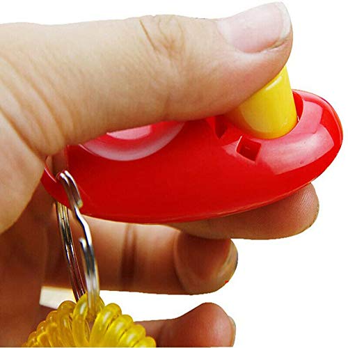 DDS Store Dog Training Whistle & Clicker Combo for Barking Control – Ultrasonic Dog Whistle with Lanyard & Training Clicker Kit with Wrist Strap (Pack of 1) – Perfect for Obedience Training, Puppy Behavior Correction & Outdoor Use