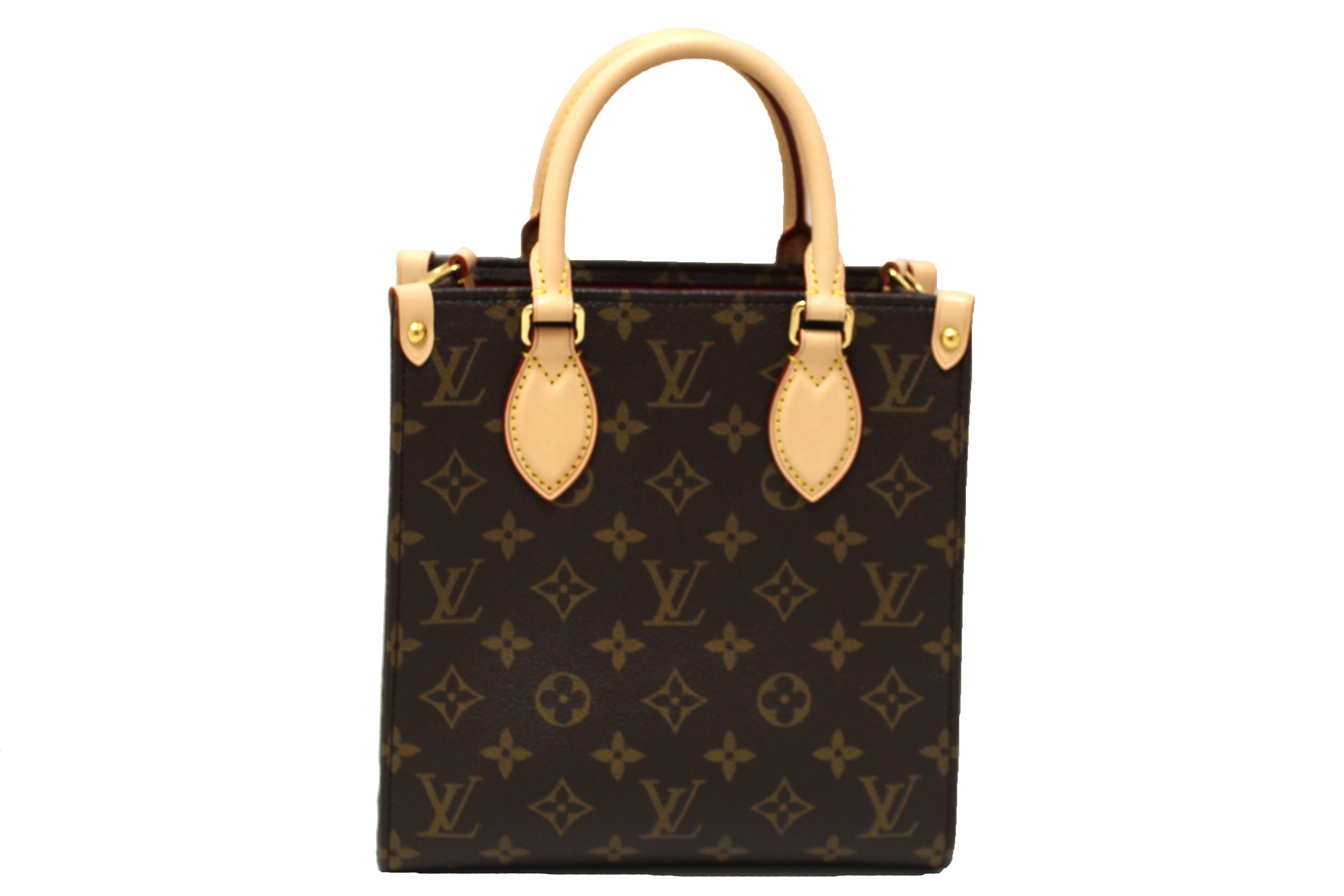 Authentic Louis Vuitton Monogram Sac Plat BB Handbag | Luxury Designer Crossbody Bag for Women | Perfect for Work, Travel & Evening Events