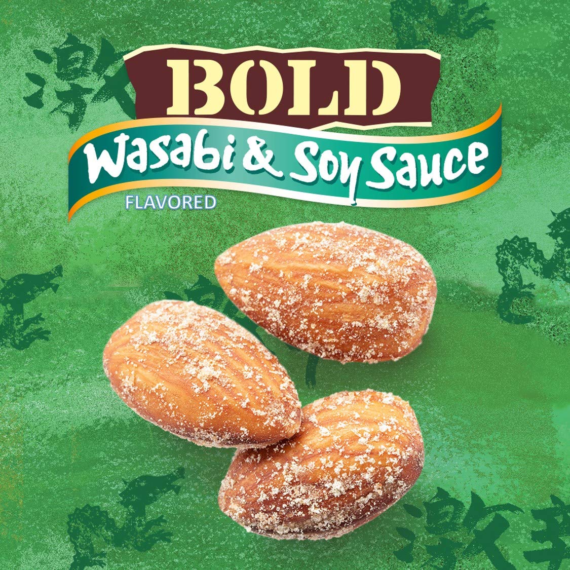 Blue Diamond Smokehouse & Wasabi Soy Sauce Flavored Almonds - Crunchy Protein Snack for Hiking, Office & Movie Night - Gluten Free Healthy Nuts (16oz)