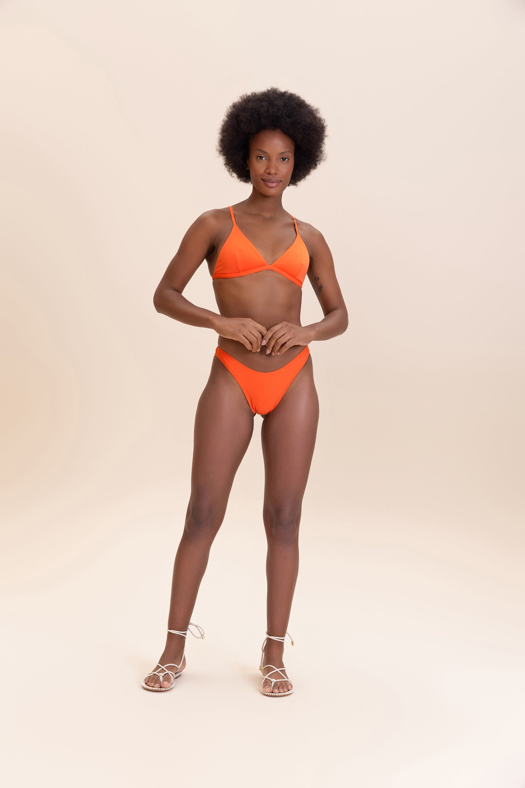 Essential Neo Triangle Top - Women's Fashion Triangle Bralette for Yoga, Lounge & Everyday Wear