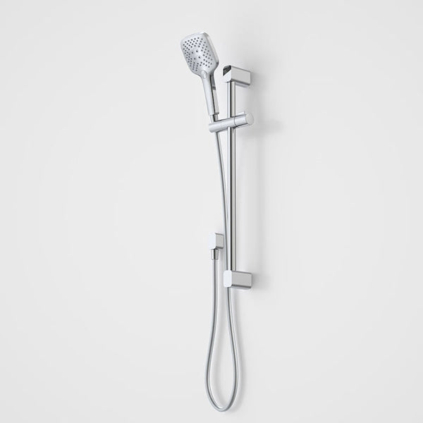 Caroma Luna Multifunctional Rail Shower System in Chrome Finish - Perfect for Modern Bathroom Renovations and Spa-Like Shower Experiences