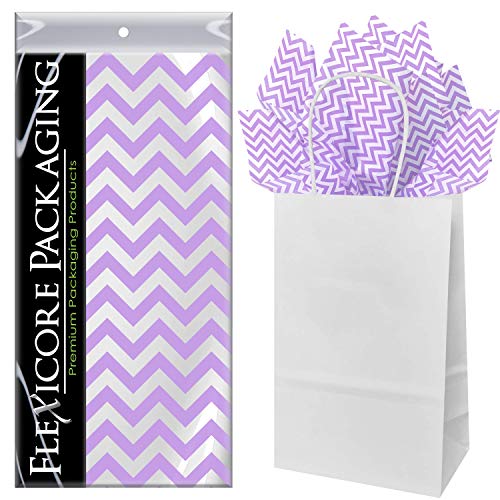 Lilac Purple Chevron