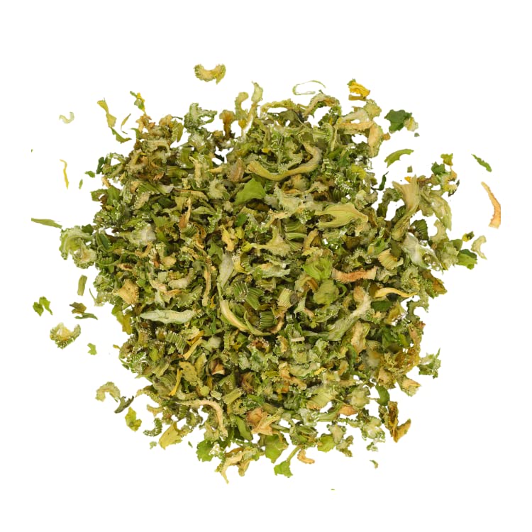 Organic Dehydrated Celery Flakes by Purna Tatva | Vegan Dried Vegetables for Soup, Rice & Cooking | Pantry Staple, Camping & Emergency Food Supply | 8oz (226g) | Perfect for Meal Prep, Backpacking & Survival Kits