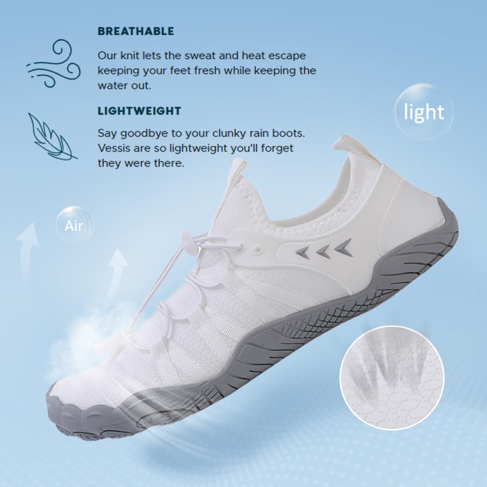 **Women's & Men's Quick-Dry Water Shoes – Barefoot Swim Shoes for Beach, Pool, Surf, Yoga & Water Parks | Slip-On Design for Comfort & Safety**    *(Use for swimming, kayaking, paddleboarding, snorkeling, and outdoor water activities)*