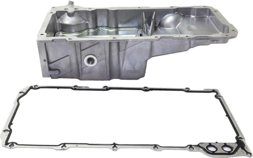 Engine Oil Pan Replacement for 1998-2002 Chevrolet Camaro & 2016-2017 LCF 4500 - Compatible with Part Numbers RC31130004, 12628771, 12558762, 12598151 - Durable Aluminum Oil Pan for Engine Protection & Performance