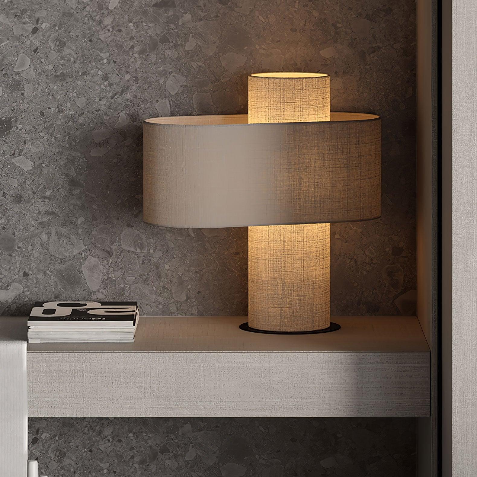 Heron Glowing Table Lamp - Modern LED Night Light for Bedroom, Living Room, and Office - Perfect for Reading, Relaxing, and Creating Ambiance