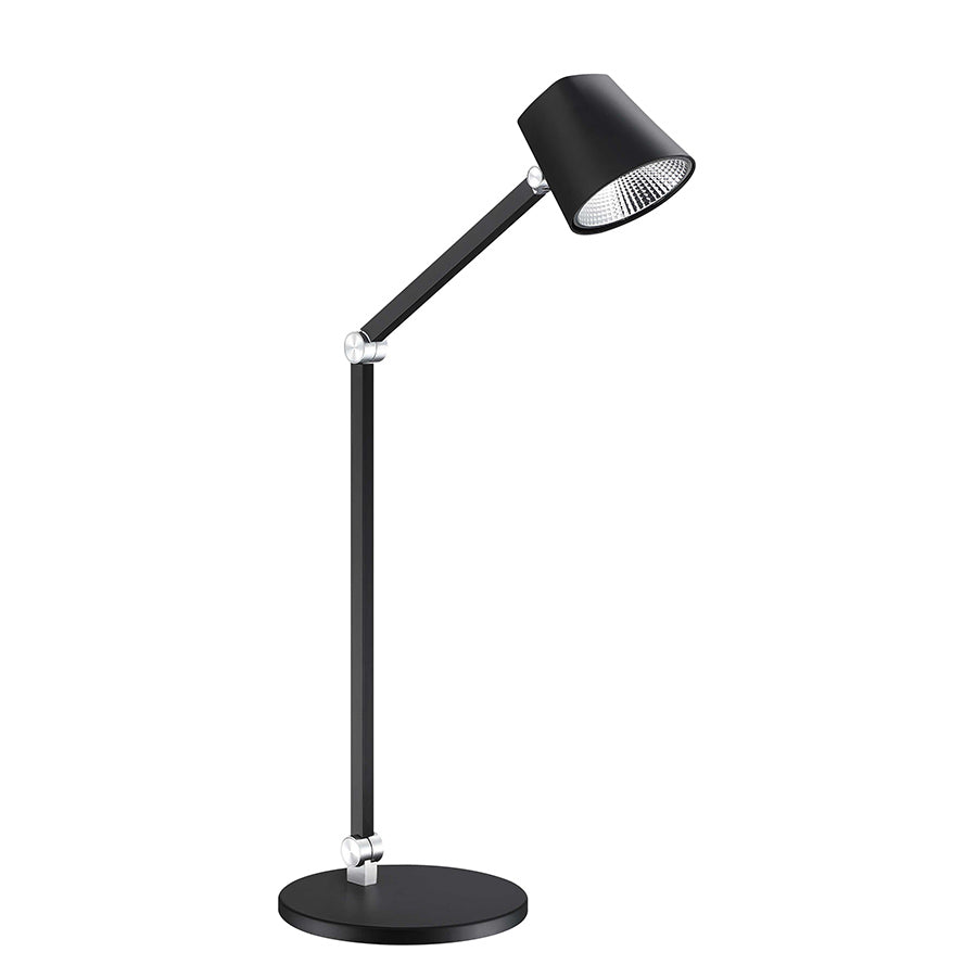 Modern Vega Table Lamp - Adjustable LED Desk Light with USB Port for Home Office, Bedroom & Study - Perfect for Reading, Working & Nightstand Use