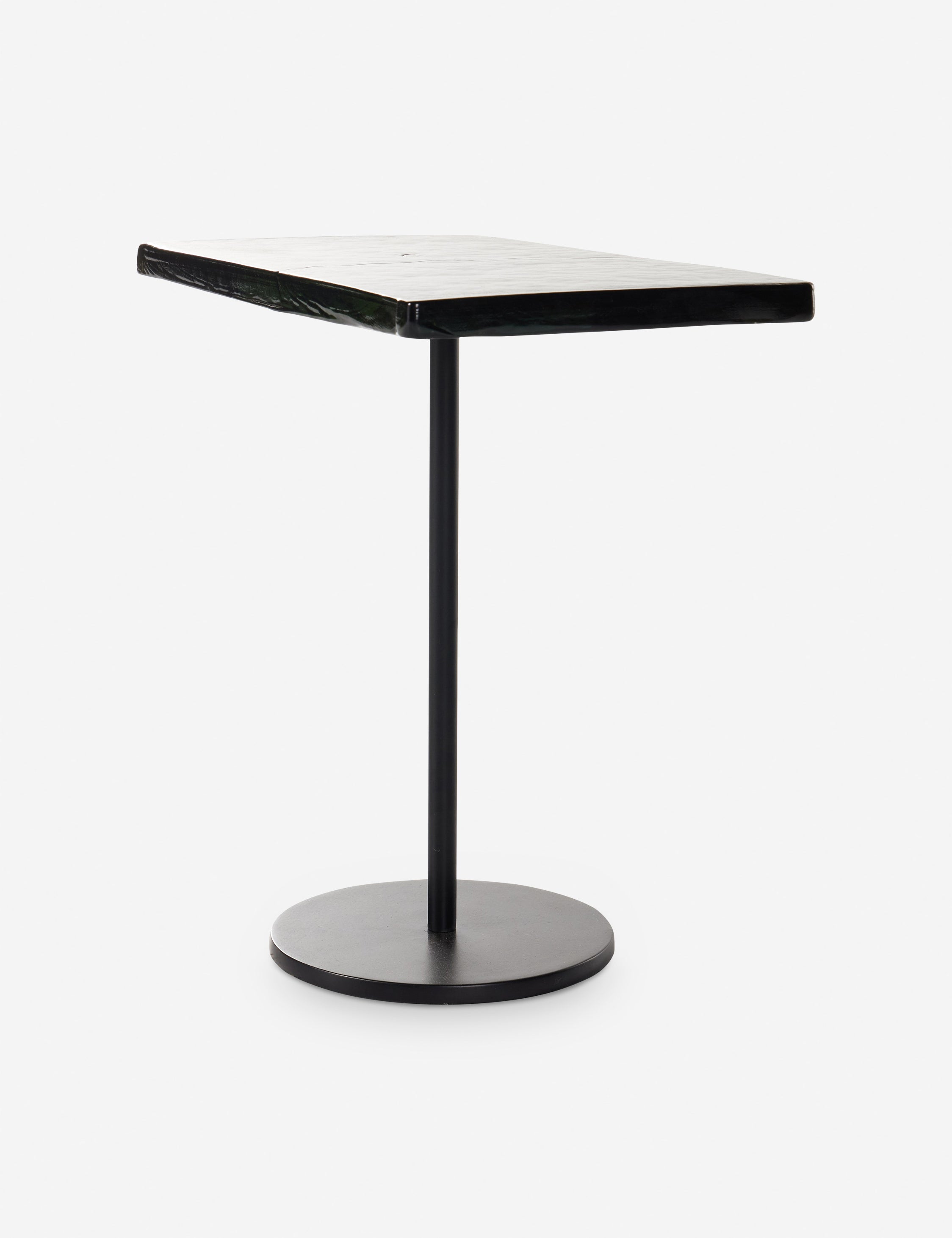 Modern Bergen Side Table - Small End Table for Living Room, Bedroom, or Office - Nightstand with Storage Shelf - Perfect for Coffee, Books, and Decor